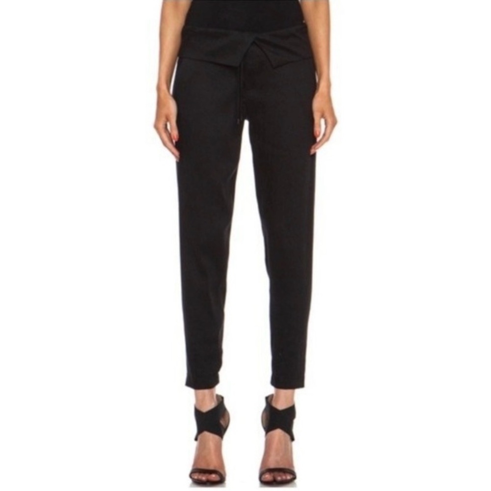 Vince. Fold Over Waist Trousers Size 4 - Picture 2 of 10